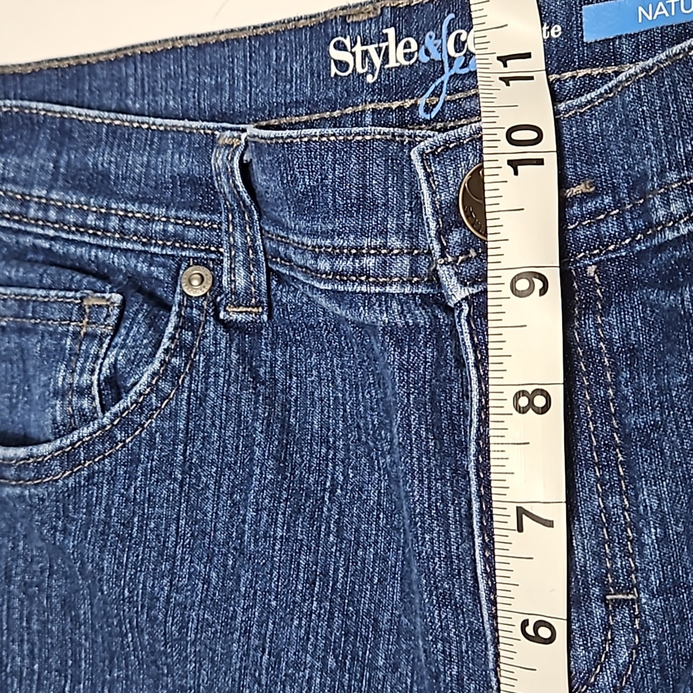 Style & Co Petite Natural Fit Denim Jean's Size 6P #W-860 - Picture 8 of 13